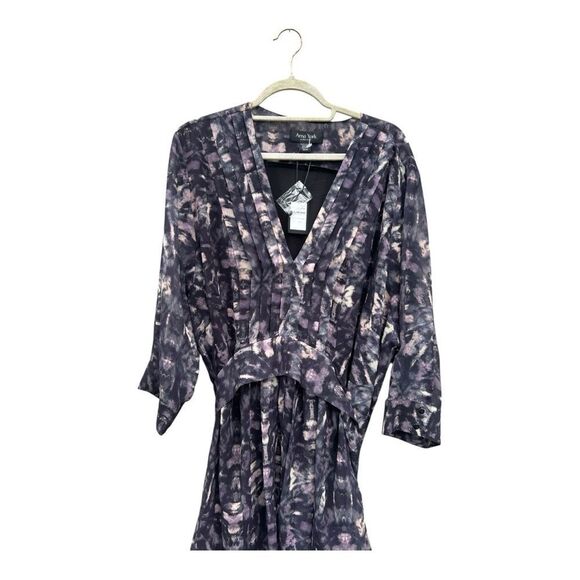 Arna York After Dark Print Dress size 22/24 NWT date night elegant party festive - Picture 6 of 9